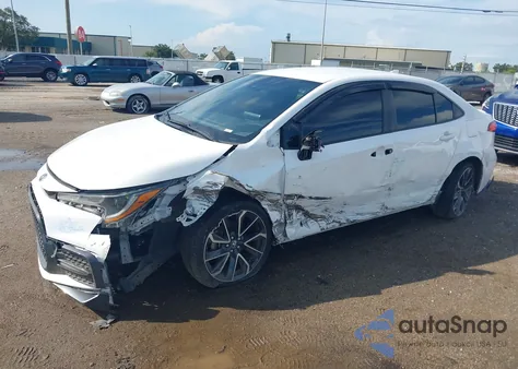 2022 Toyota Corolla Se from USA, damaged, VIN JTDS4MCE1NJ082110